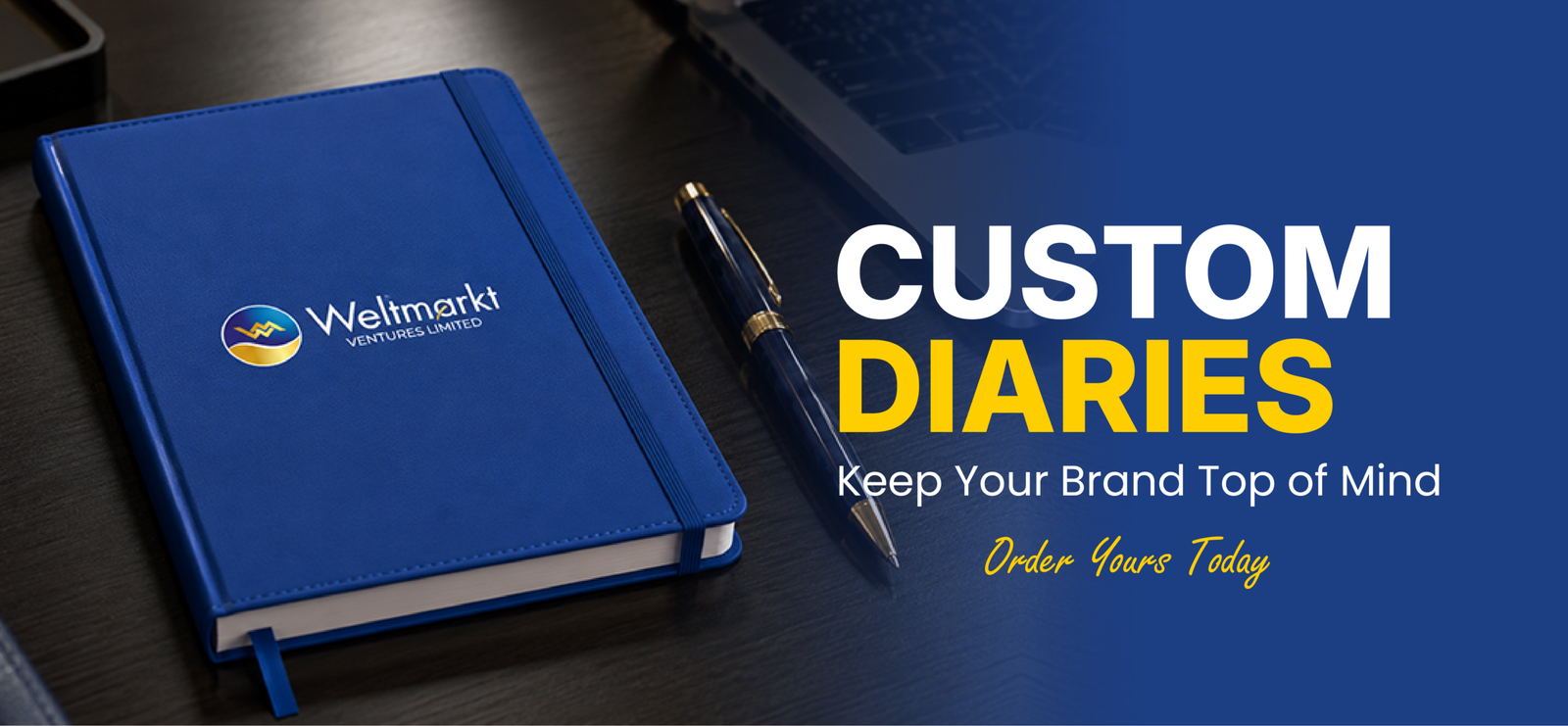 custom diaries
