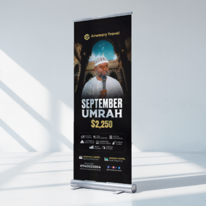 Pull Up Banner Printing in Kampala