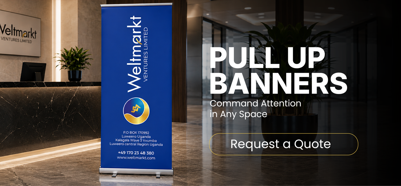 Pull up banners